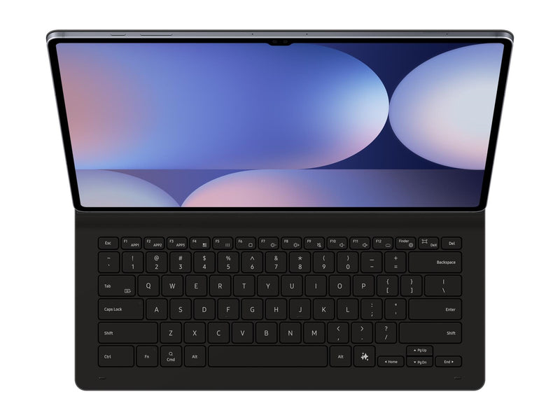 Samsung Galaxy Tab S10 Ultra / Tab S9 Ultra - Book Cover Keyboard Slim - Black (German) - Tastatur & Folio-Set - Schwarz *DEMO*