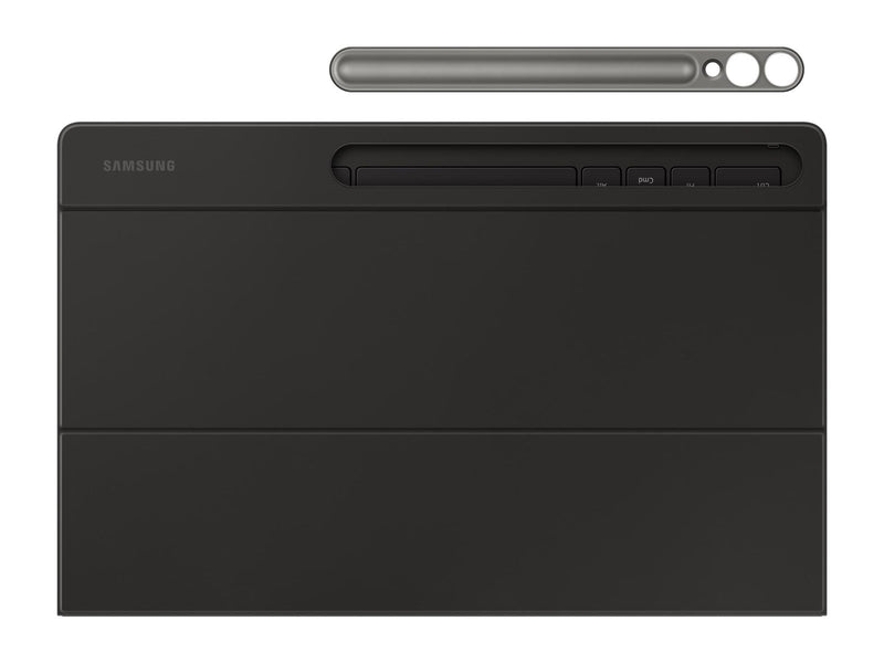 Samsung Galaxy Tab S10 Ultra / Tab S9 Ultra - Book Cover Keyboard Slim - Black (German) - Tastatur & Folio-Set - Schwarz *DEMO*