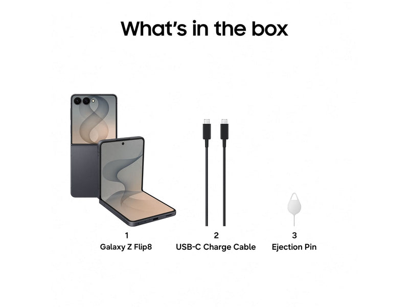 Samsung Galaxy Z Flip8 256GB/12GB - Graphite