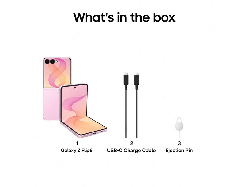 Samsung Galaxy Z Flip8 256GB/12GB - Pink