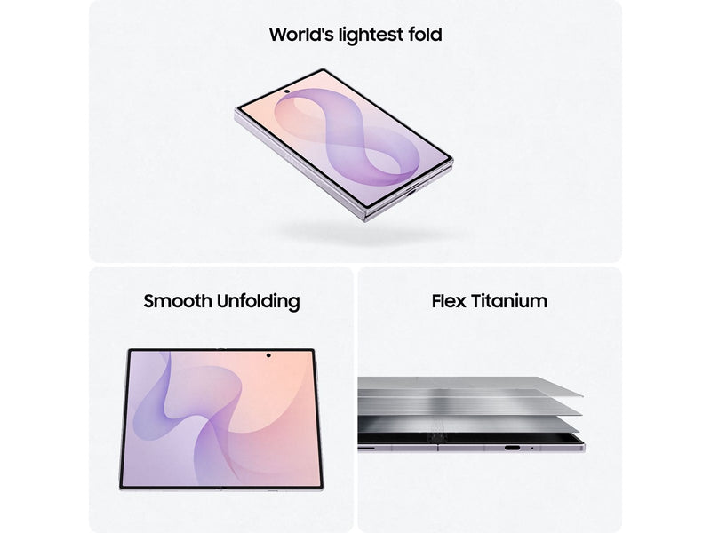 Samsung Galaxy Z Fold8 512GB/12GB - Lavender