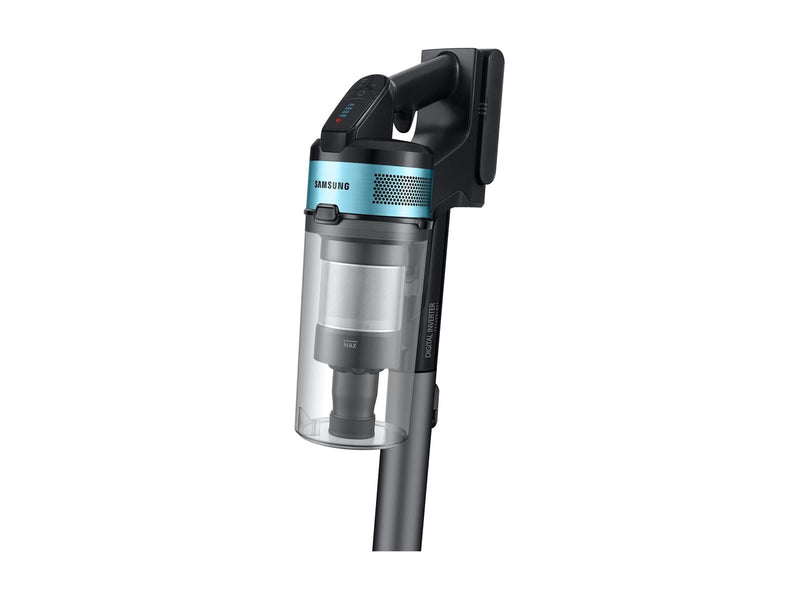 Samsung Handstaubsauger Jet 75E Pet VS20B75AGR1 - vacuum cleaner - cordless - stick/handheld - 1 battery included charger - black ChroMetal/teal mint
