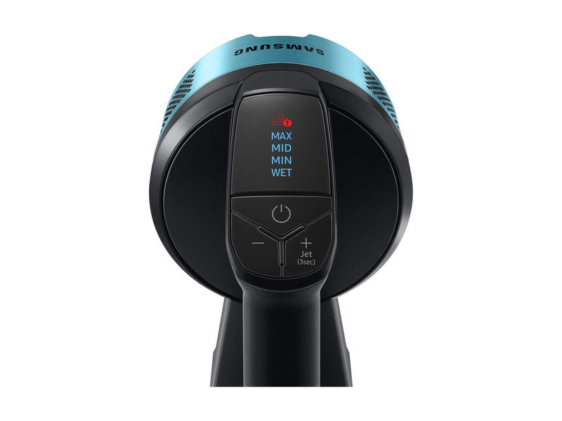 Samsung Handstaubsauger Jet 75E Pet VS20B75AGR1 - vacuum cleaner - cordless - stick/handheld - 1 battery included charger - black ChroMetal/teal mint