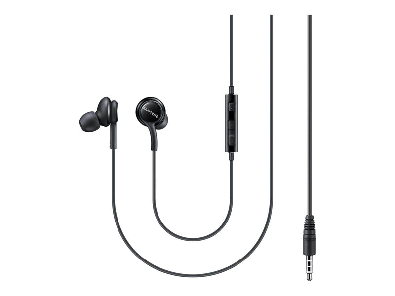 Samsung Ohrhörer mit Mikrofon, im Ohr, kabelgebunden, 3,5 mm Stecker, Schwarz
