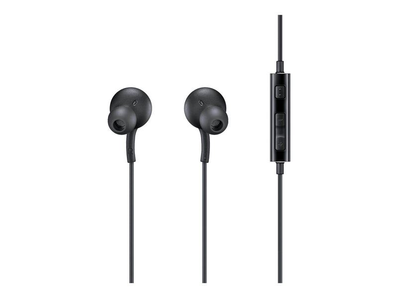Samsung Ohrhörer mit Mikrofon, im Ohr, kabelgebunden, 3,5 mm Stecker, Schwarz