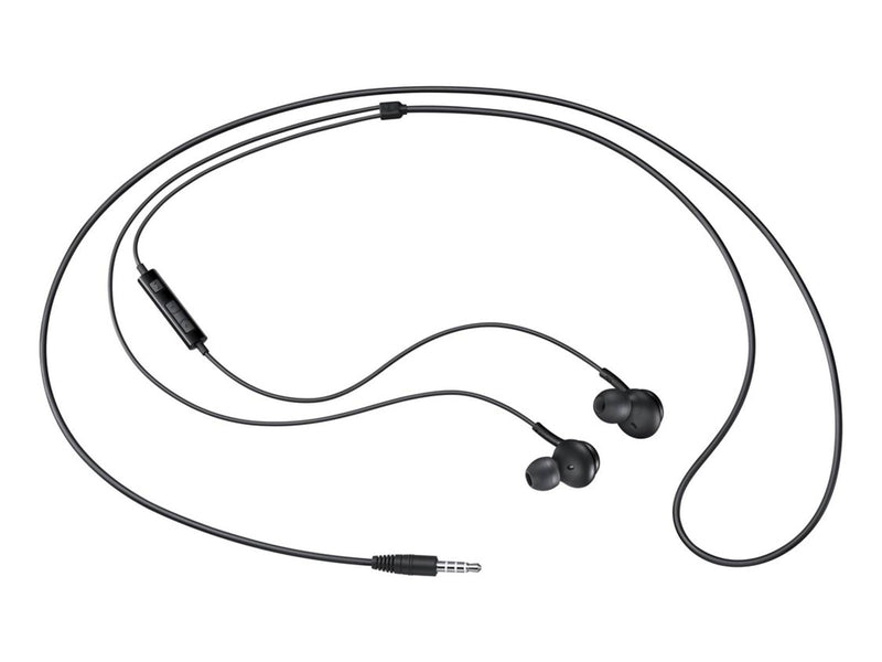 Samsung Ohrhörer mit Mikrofon, im Ohr, kabelgebunden, 3,5 mm Stecker, Schwarz
