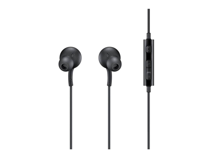 Samsung Ohrhörer mit Mikrofon, im Ohr, kabelgebunden, 3,5 mm Stecker, Schwarz