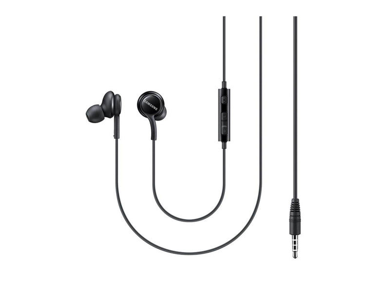 Samsung Ohrhörer mit Mikrofon, im Ohr, kabelgebunden, 3,5 mm Stecker, Schwarz