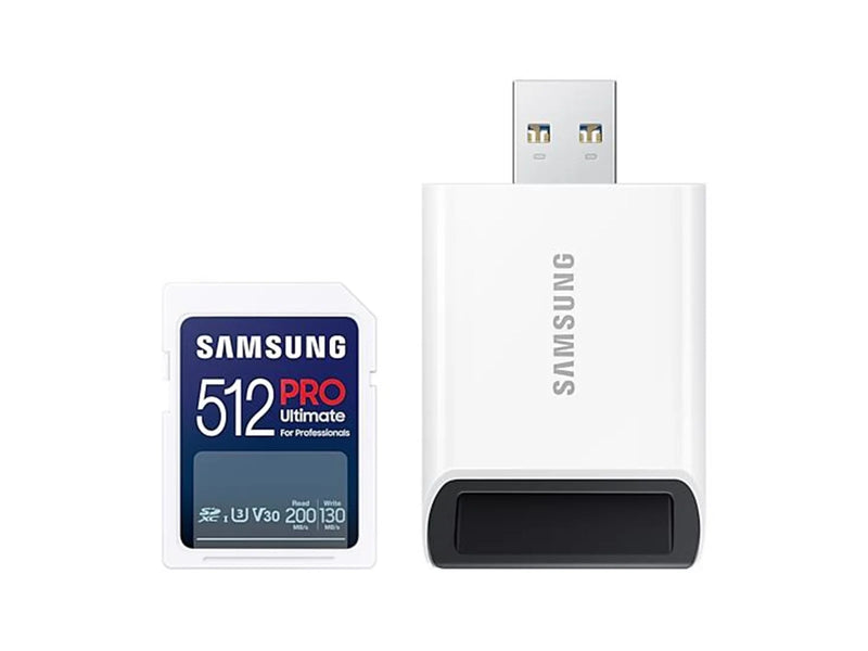 Samsung PRO Ultimate SD + Reader - 200MB/s - 512GB