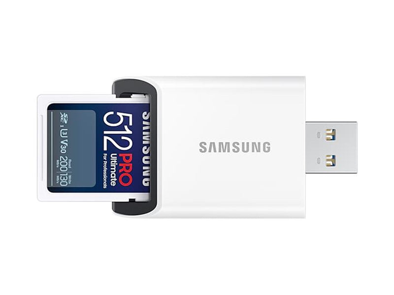 Samsung PRO Ultimate SD + Reader - 200MB/s - 512GB