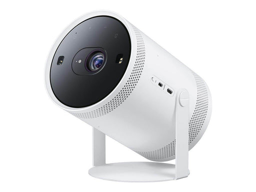 Samsung Projektoren The Freestyle SP-LFF3CLAX - 2nd Generation - DLP projector - portable - 802.11a/b/g/n/ac wireless / AirPlay 2 - white - 1920 x 1080 - 230 ANSI lumens