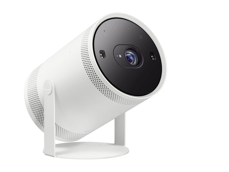Samsung Projektoren The Freestyle SP-LFF3CLAX - 2nd Generation - DLP projector - portable - 802.11a/b/g/n/ac wireless / AirPlay 2 - white - 1920 x 1080 - 230 ANSI lumens