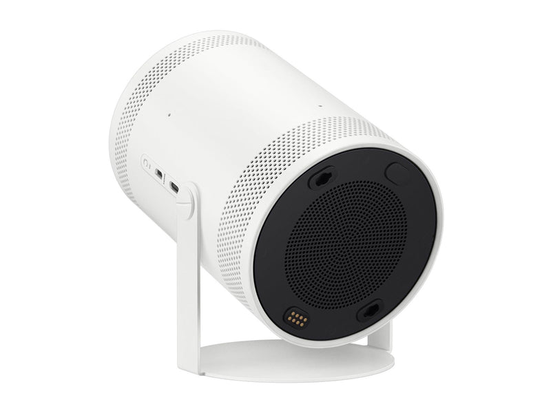 Samsung Projektoren The Freestyle SP-LFF3CLAX - 2nd Generation - DLP projector - portable - 802.11a/b/g/n/ac wireless / AirPlay 2 - white - 1920 x 1080 - 230 ANSI lumens