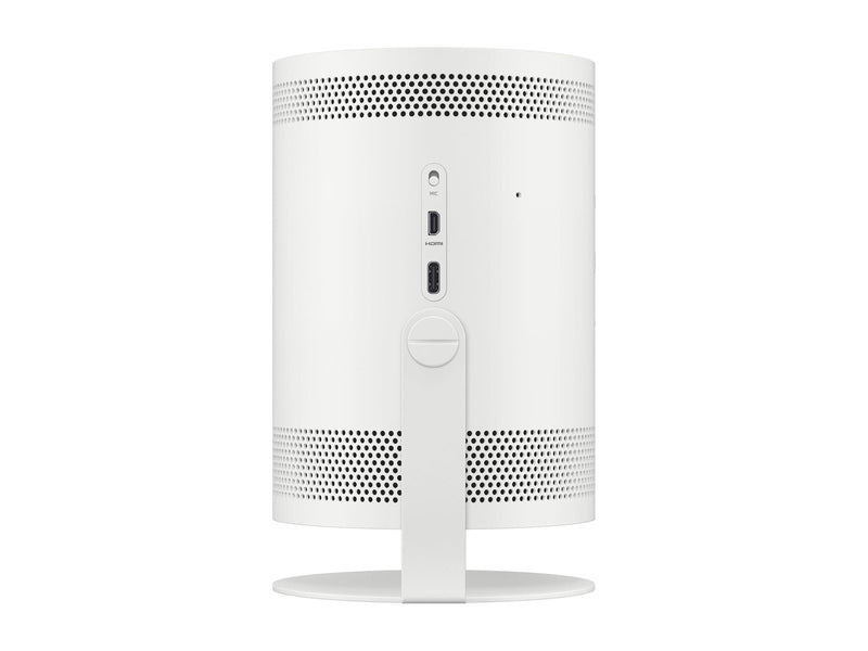 Samsung Projektoren The Freestyle SP-LFF3CLAX - 2nd Generation - DLP projector - portable - 802.11a/b/g/n/ac wireless / AirPlay 2 - white - 1920 x 1080 - 230 ANSI lumens