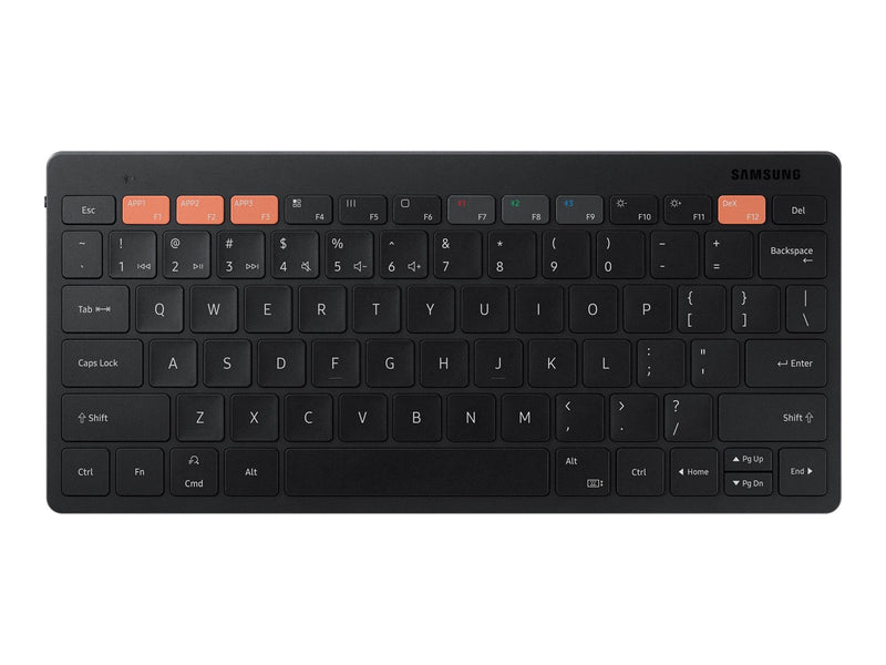 Samsung Smart Keyboard Trio 500 EJ-B3400 - keyboard - QWERTZ - German - black - Tastatur - Deutsch - Schwarz