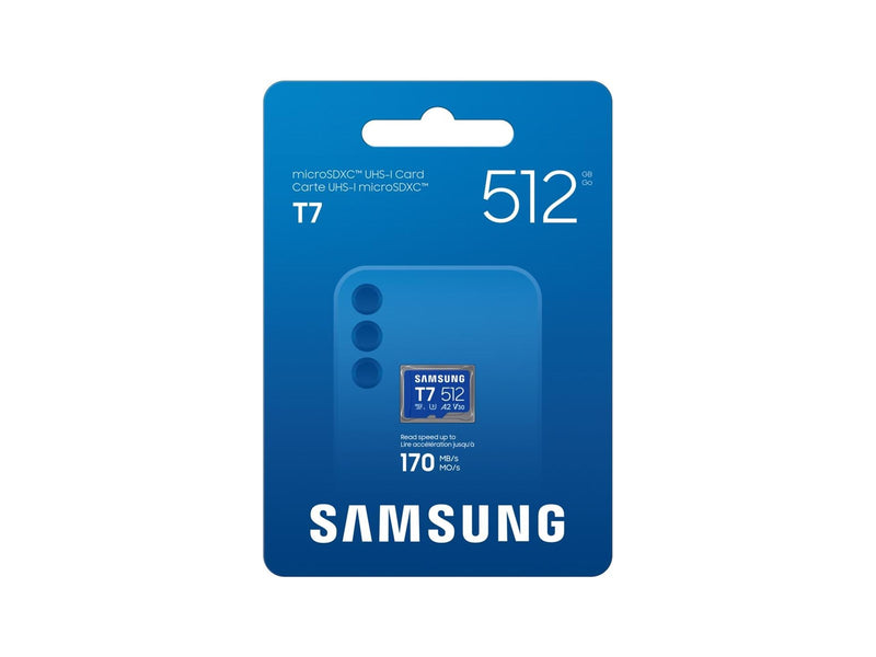 Samsung T7 microSD - 130MB/s - 512GB