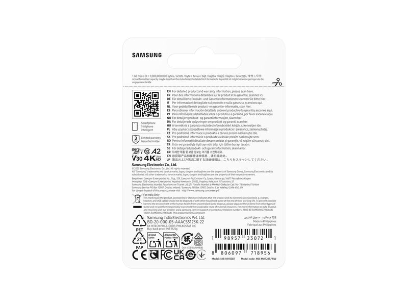 Samsung T9 microSD - 130MB/s - 128GB