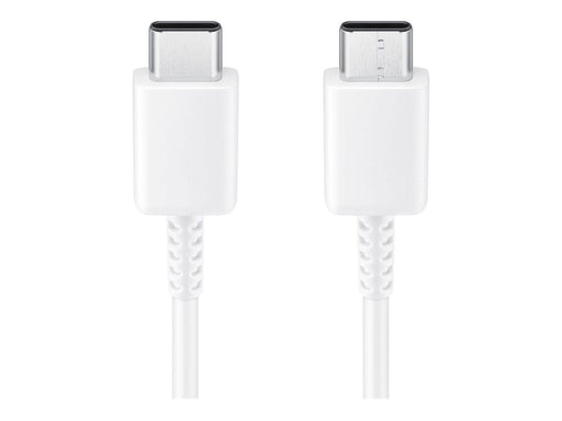 Samsung USB cable USB-C (M) to USB-C (M) USB 2.0 (Max 3A/25W) 1 m white