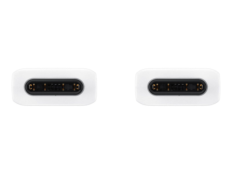 Samsung USB cable USB-C (M) to USB-C (M) USB 2.0 (Max 3A/25W) 1 m white