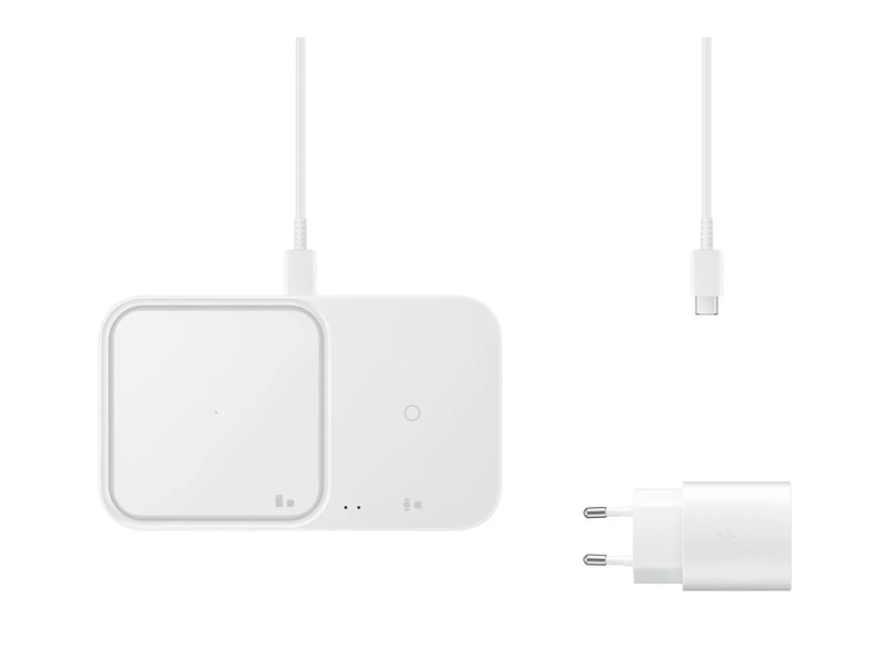 Samsung Wireless Charger Duo (Incl. Power Adapter) - White *DEMO*