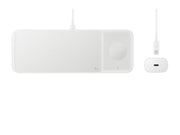 Samsung Wireless Charger Trio (Incl. Power Adapter) - White