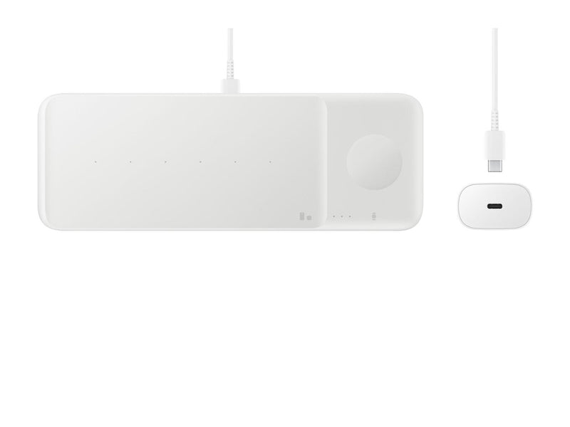 Samsung Wireless Charger Trio (Incl. Power Adapter) - White