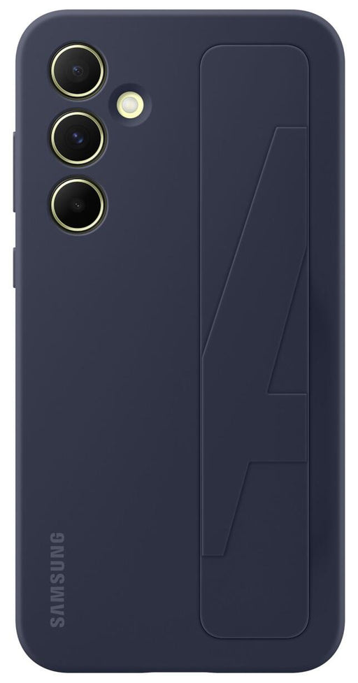 Samsung Standing Grip Case EF-GA556 für das Galaxy A55 5G (blauschwarz)