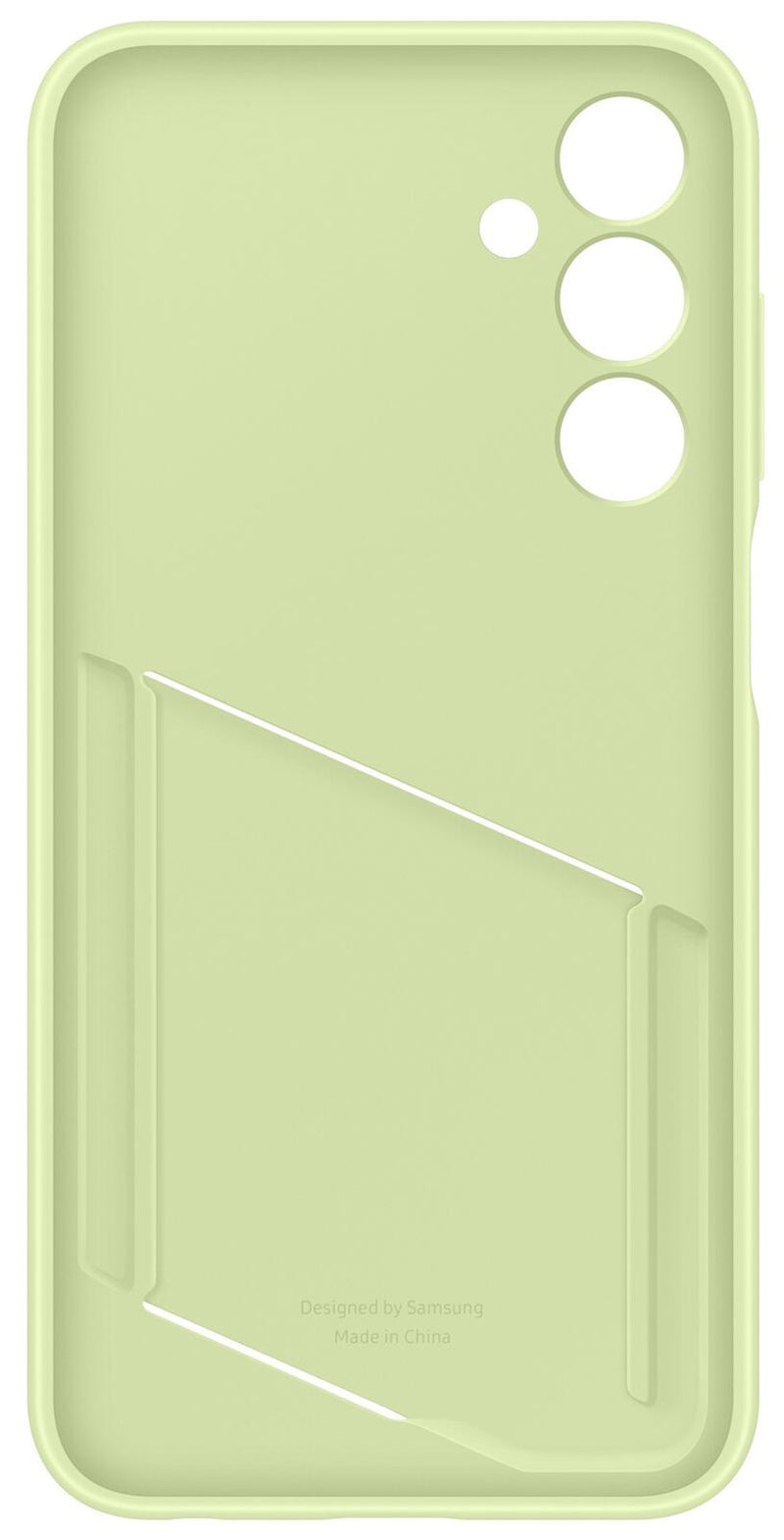 Samsung Card Slot Case EF-OA256 für das Galaxy A25 5G (limette)