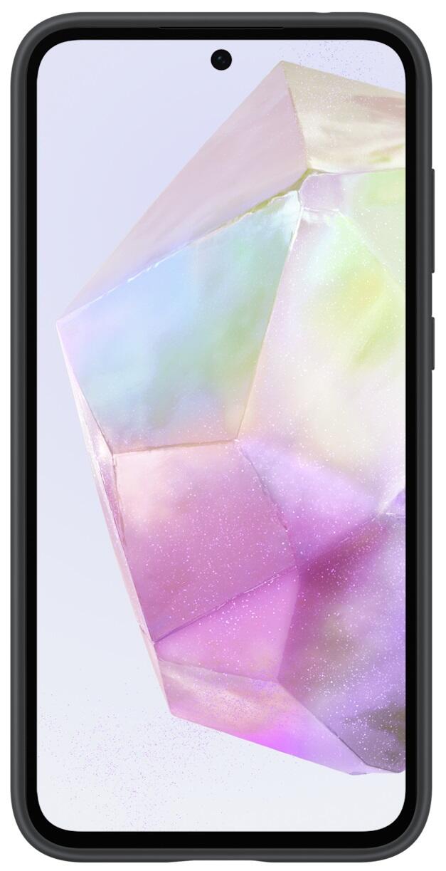 Samsung Silicone Case EF-PA356 für das Galaxy A35 5G (schwarz)