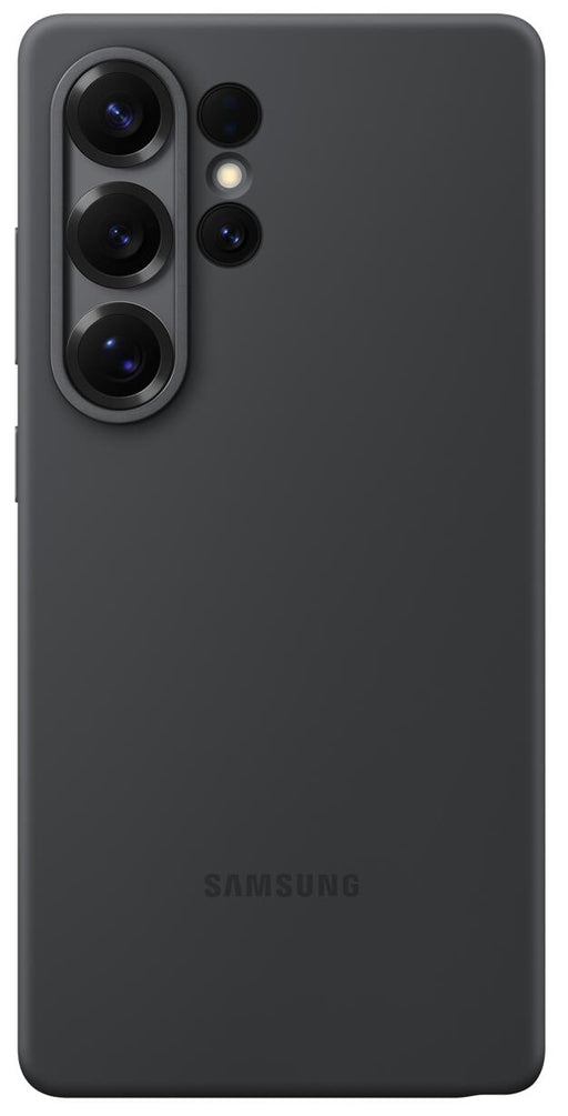 Samsung Silicone Case für Galaxy S25 Ultra, Black