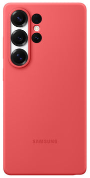 Samsung Silicone Case für Galaxy S25 Ultra, Red