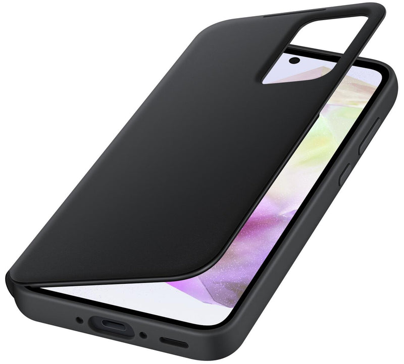 Samsung Smart View Wallet Case EF-ZA356 für das Galaxy A35 5G (schwarz)