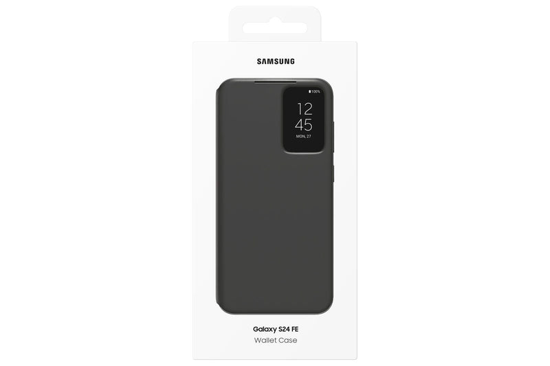 Samsung Smart View Wallet Case für das Galaxy S24 FE (Black)