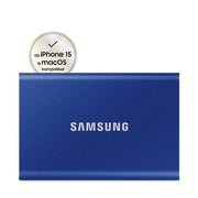 Samsung Portable SSD T7 500GB für PC/Mac (blue)
