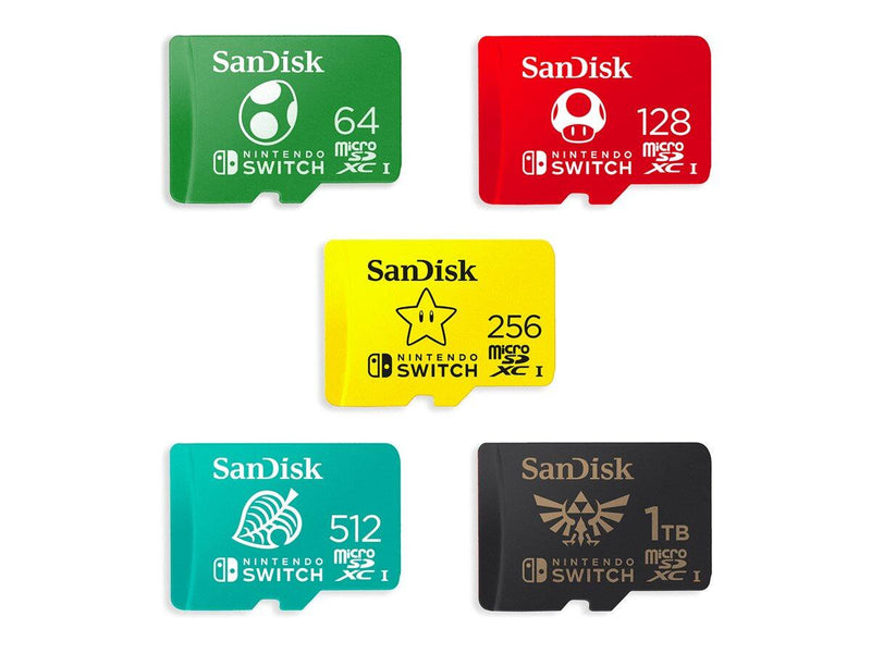 SanDisk Speicherkarte für Nintendo Switch 512GB