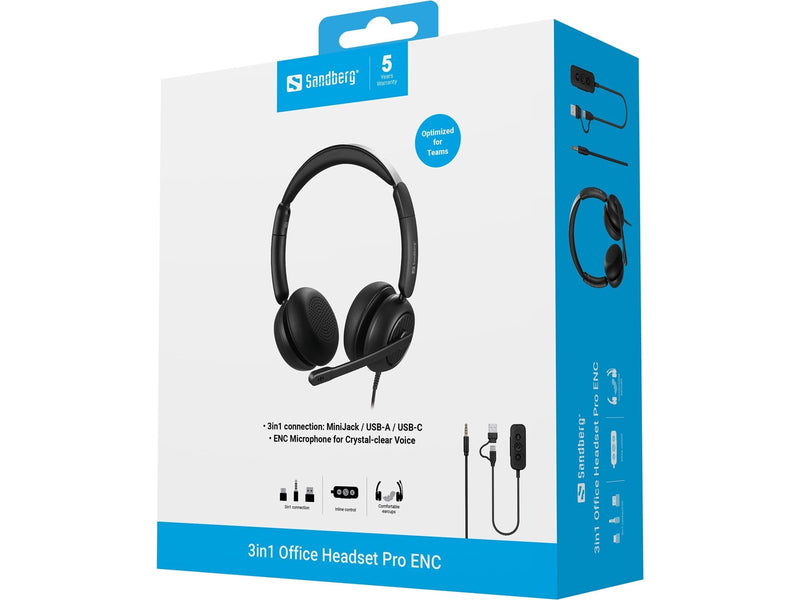 Sandberg 3in1 Office Headset Pro ENC