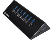 Sandberg 7-Port USB 3.0 Hub USB-Hubs - USB 3.0 - 7 - Schwarz