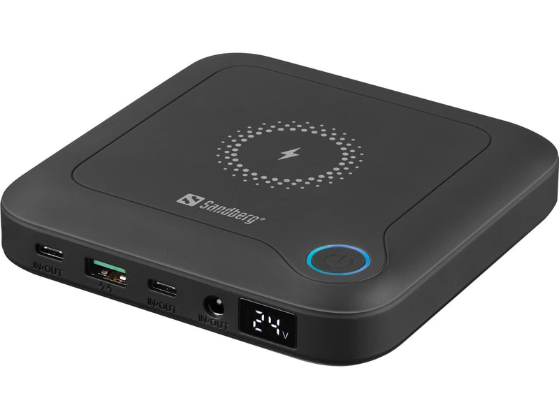 Sandberg All-in-1 Laptop Powerbank 25000 - 25000 mAh