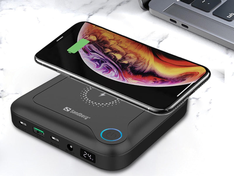 Sandberg All-in-1 Laptop Powerbank 25000 - 25000 mAh