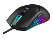 Sandberg Azazinator Mouse 6400 - Maus (Schwarz)
