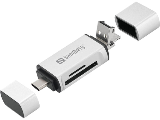Sandberg Card Reader - USB-C | USB-A | Micro-USB | SD/Micro SD