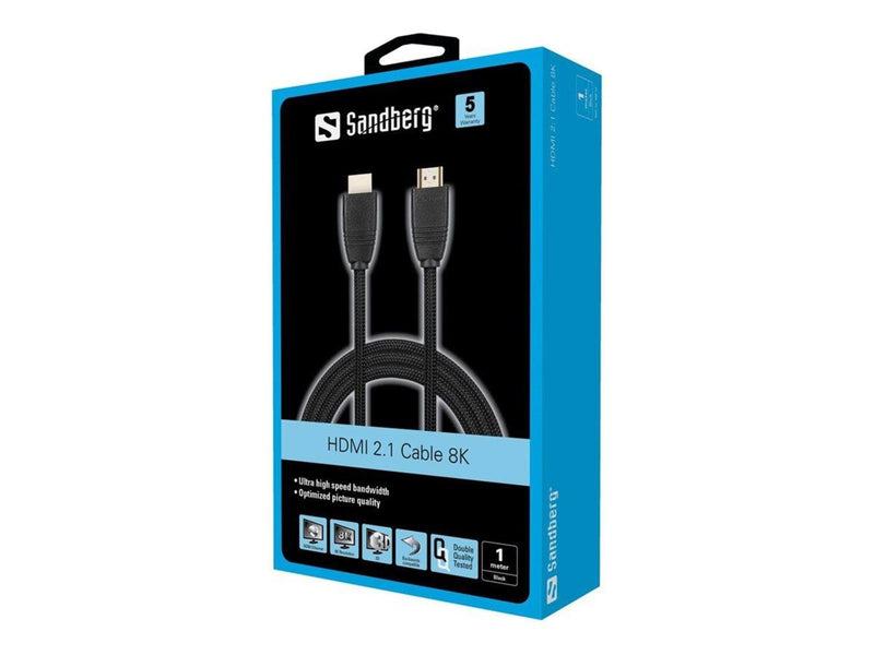 Sandberg HDMI 2.1 Cable - 1m