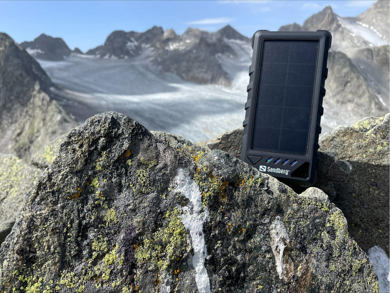 Sandberg Outdoor Solar Powerbank 16000 - solar power bank Li-Ion - 16000 mAh