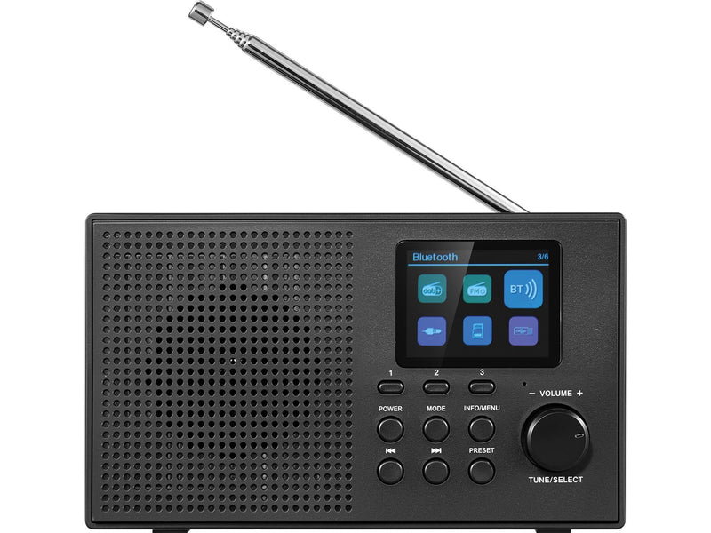 Sandberg Speaker Radio DAB+BT Recharge - DAB+/FM