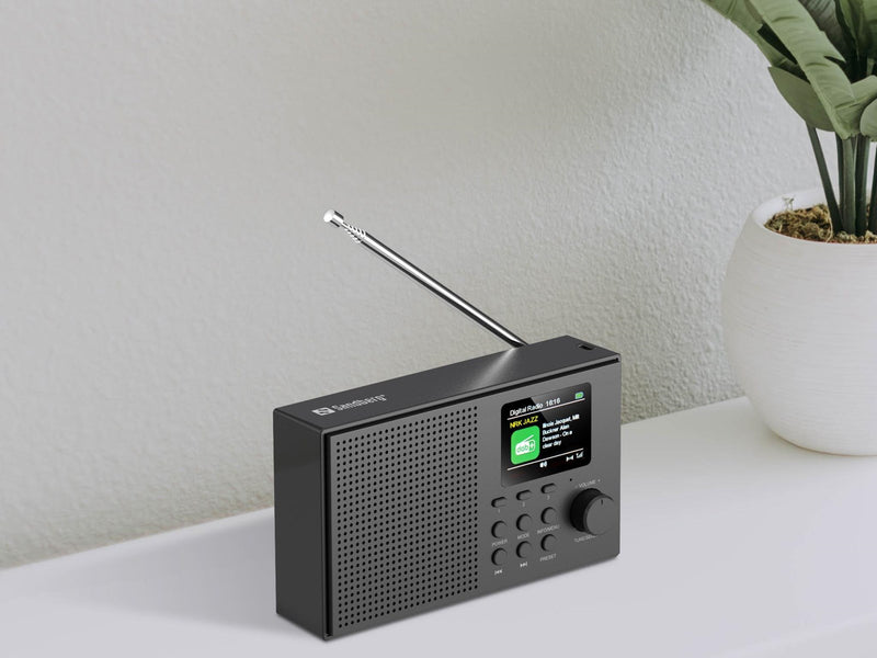 Sandberg Speaker Radio DAB+BT Recharge - DAB+/FM