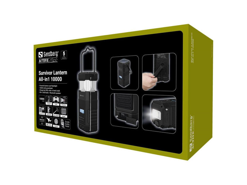 Sandberg Survivor Lantern All-in1 10000 - 10000 mAh