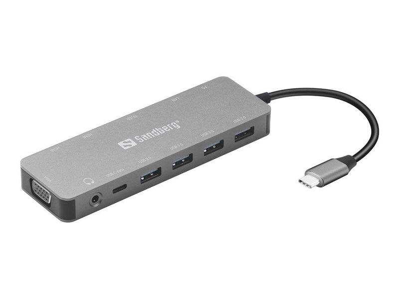 Sandberg USB-C 13-in-1 Travel Dock