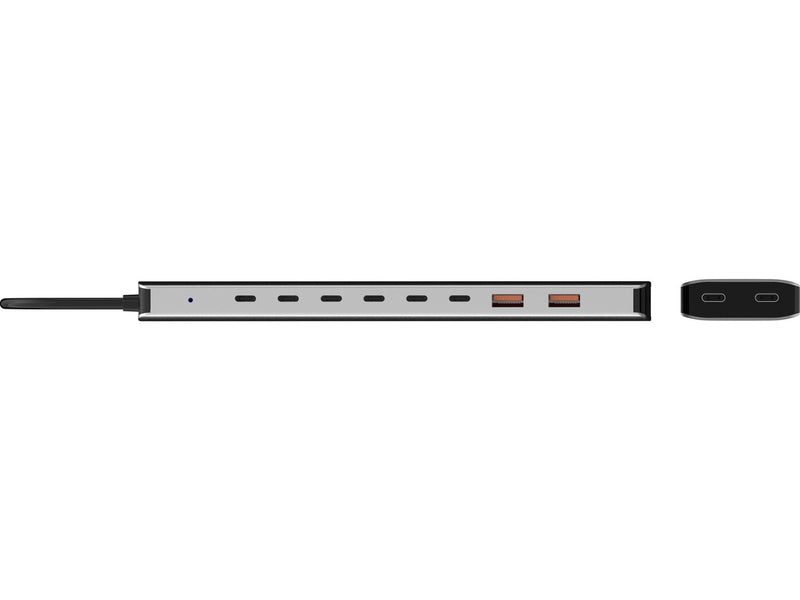 Sandberg USB-C to 8xUSB-C+2xUSB-A 100W USB-Hubs - 10 - Grau