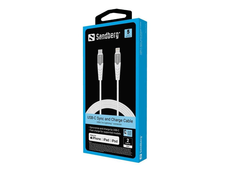 Sandberg USB-C to Lightning MFI - 2m