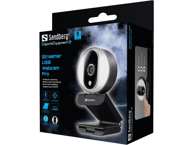 Sandberg USB Webcam Streamer Pro